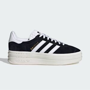 Adidas Women's Black and White Gazelle Sneakers